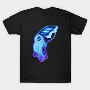 Galaxy Cuttlefish (with outline) T-Shirt